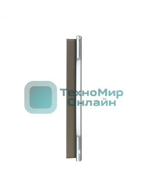 Рамка 1-местная IEK BRITE РУ-1-2-БрД (BR-M12-G-K30) стекло дымчатый