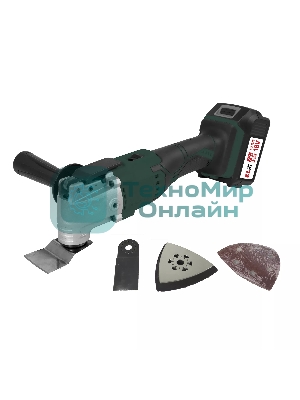 Многофункциональный инструмент аккумуляторный KLPRO KLMT18B-20 (18В, Li-ion-2шт, 2.0А·ч, 5000-19000 кол/мин З/У,в кейсе)