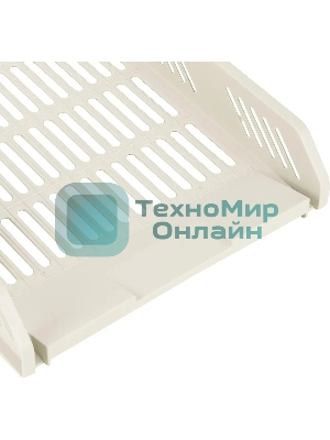 Лоток горизонтальный Deli E9209 для бумаг 268х336х118мм ассорти