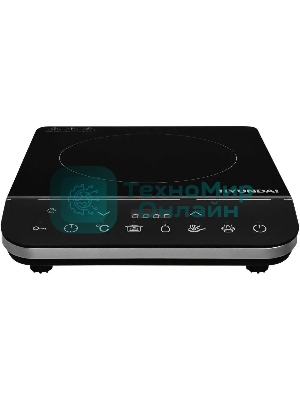 Плита настольная электрическая Hyundai HYC-0104 черный стеклокерамика (настольная)