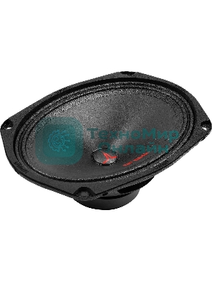 Колонки автомобильные Ural Огонь ОГ-69 (без решетки) 180Вт 93дБ 4Ом 16x23см (6x9дюйм) (ком.:2кол.) широкополосные однополосные