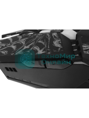 Мышь проводная Defender Prototype GM-670L черный, 2400 dpi, USB, кнопки - 6