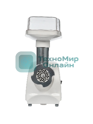 Мясорубка электрическая Аксион М14.01 белый, 600 Вт, 0.5 кг/мин, защита от перегрузки, насадки - 2