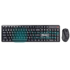 Комплект клавиатура+мышь Smartbuy 106AG беспроводной, USB, 1600 DPI, чёрный