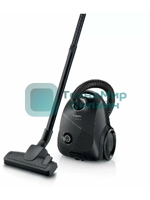 Пылесос Bosch BGLS2BA2 черный, 600 Вт, уборка сухая, пылесборник мешок 3.5 л