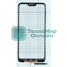 Сенсорное стекло (тачскрин) для Xiaomi Redmi 6 Pro/Mi A2 Lite, черное