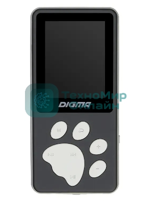 Плеер Hi-Fi Flash Digma S4 8Gb черный/серый/1.8