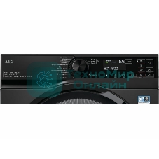 Стирально-сушильная машина AEG LWR73166OE черный, загрузка фронтальная 10 кг, 1600 об/мин., класс: А