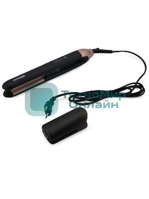 Выпрямитель для волос Hyundai H-HS1272 черный, 30 мм, 200 °C, 4 режима