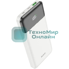 Портативный аккумулятор Hoco J102 Cool figure 10000mAh QC3.0/PD3.0 20W 3A USB-A/USB-C белый (J102 COOL FIGURE белый)