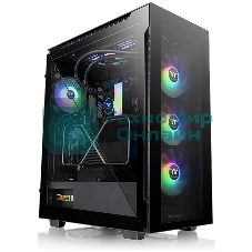 Компьютерный корпус Thermaltake Divider 500 TG ARGb CA-1T4-00M1WN-01 Black/Win/SPCC/Tempered Glass*4/120мм ARGb Fan*3/120мм Standard Fan*1 (527880)