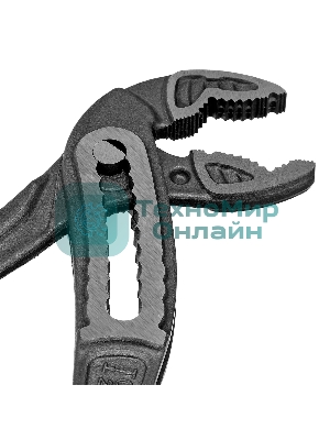 Клещи переставные Denzel трехкомпонентные рукоятки 240 мм
