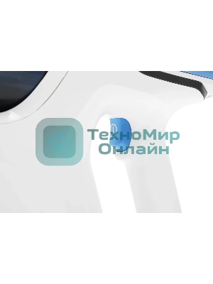 Пылесос вертикальный Coolfort CF-3006 белый/голубой, питание от аккумулятора, 130 вт, уборка сухая, пылесборник 0.5 л, работа от АКБ max 30 мин.