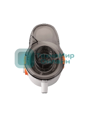 Соковыжималка BBK JC060-H11 белый/оранжевый, центробежная, 550 Вт, 500 мл, механическое
