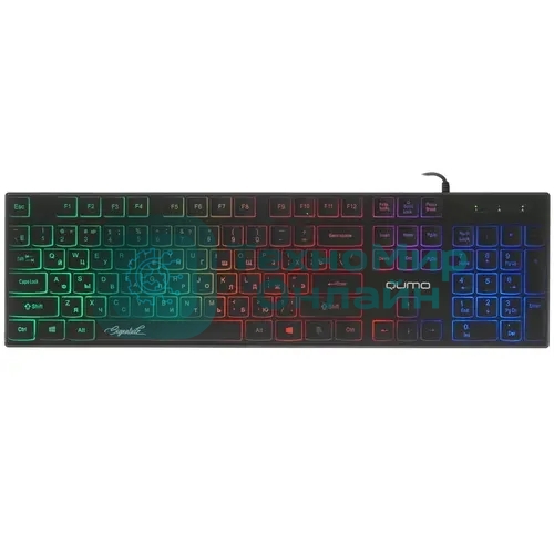 Клавиатура Qumo Office Signature K69 проводная, USB Type-A, чёрный