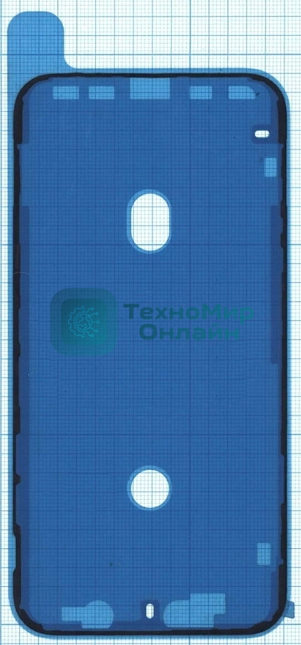 Водозащитная прокладка (проклейка) для iPhone XR, черная