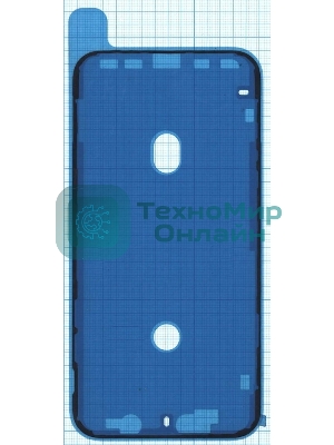 Водозащитная прокладка (проклейка) для iPhone XR, черная