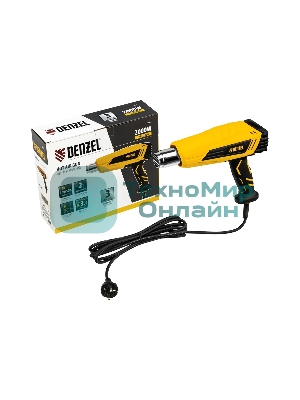 Фен технический Denzel HGH-2000, 2000 Вт, 2 режима