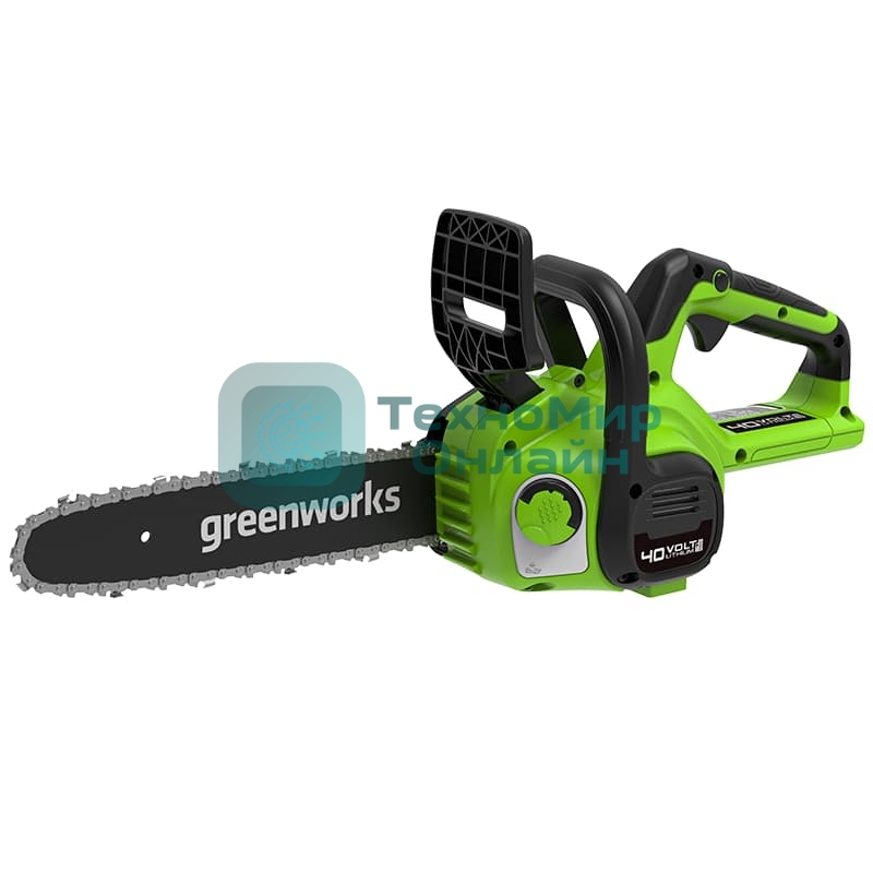 Цепная пила аккумуляторная GreenWorks G40CS30IIK2, 40V, 30 см, с 1* АКБ 2А*ч и ЗУ (2007807UA)