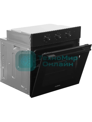 Духовой шкаф Электрический Hyundai HEO 66412 BG черный