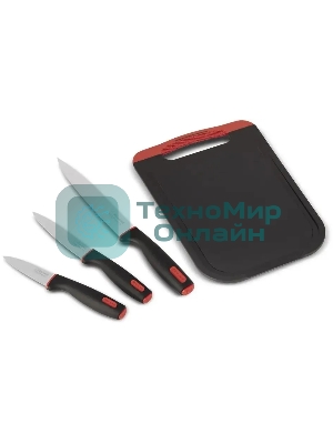 Набор ножей Rondell RD-1010 3 шт с разделочной доской