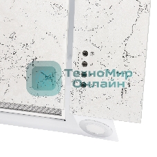 Вытяжка наклонная Gefest ВО 3603 К152 белый мрамор, 60 см, 550 куб. м/ч, 76 дБ