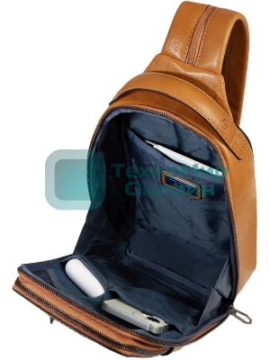 Рюкзак слинг мужской Piquadro Solm CA7028S141/BE песочный кожа
