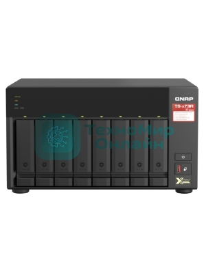 Сетевое хранилище без дисков SMB QNAP TS-873A-8G NAS, 8 trays 3,5