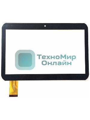 Сенсорное стекло (тачскрин) HN9001-CYHX9001-2 FHX (217x144мм), черное