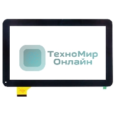Сенсорное стекло (тачскрин) YCF0464-A, черное