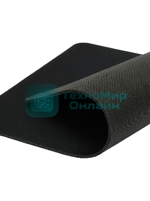 Коврик для мыши Gembird MP-35-25-BLACK, черный, 350х250х3мм, ткань/резина, пакет