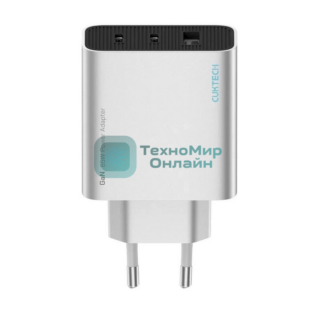 Сетевое зарядное устройство CUKTECH GaN Charger 65W 2C1A