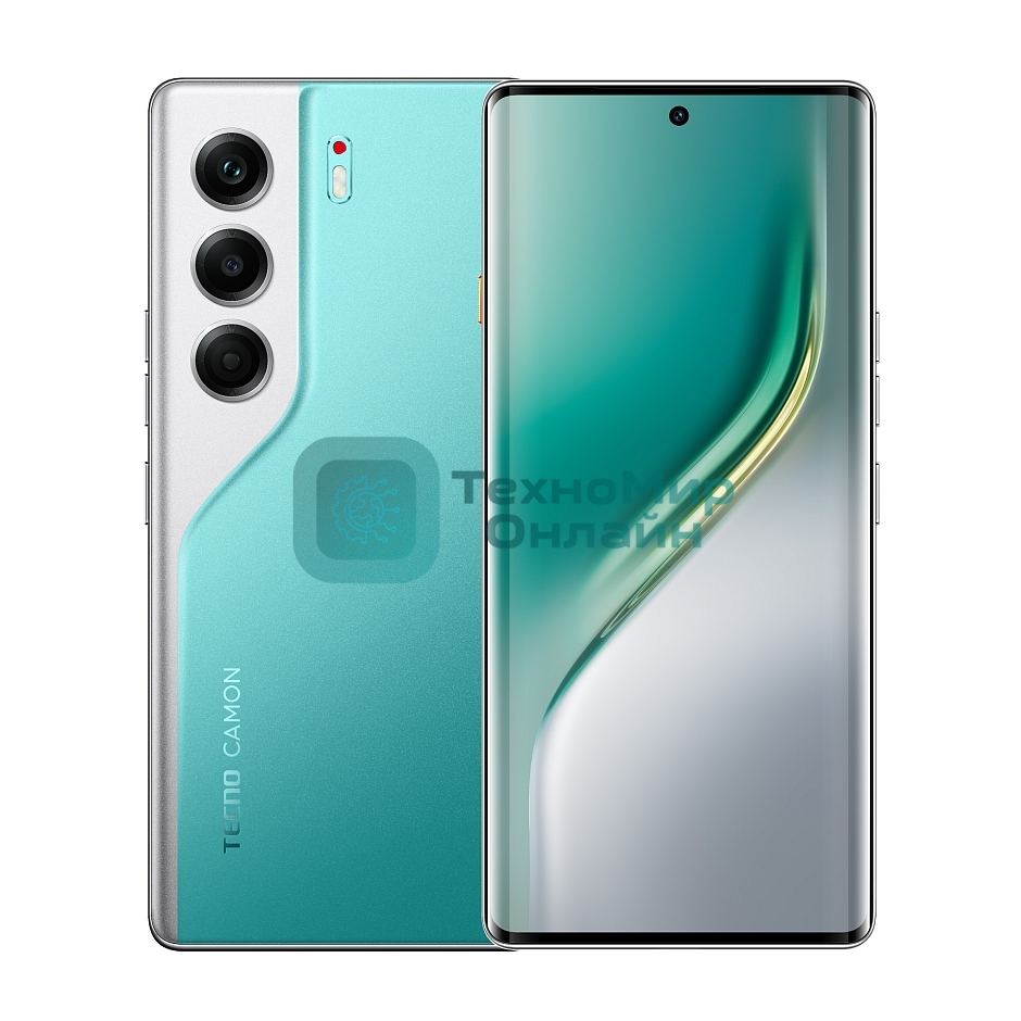 Смартфон Tecno Camon 40 Pro 5G CM7, 12/256Gb, зеленый