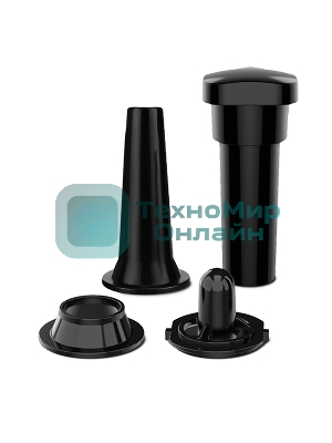 Мясорубка электрическая BQ MG2007 PREMIUM серый, 2500 Вт, 2.7 кг/мин, реверс, защита от перегрузки, насадки - 5