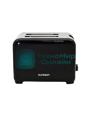 Тостер OURSSON TS2120/BL черный, 930 Вт