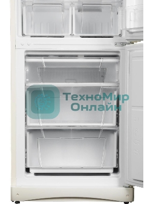 Холодильник Stinol STS 167 E бежевый двухкамерный 193/85л морозилка снизу