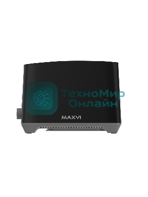 Тостер Maxvi KT725P черный