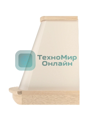 Вытяжка каминная Elikor Ротонда 60П-650-П3Л бежевый/дуб, 60 см, 650 куб. м/ч, 60 дБ