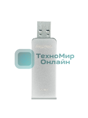 Флешка USB SmartBuy M1 Metal Grey (SB032GM1G), 32Gb, USB 3.0/3.2, R/W 130/40, серебристый