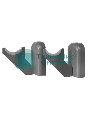 Комплект настенных регулируемых кронштейнов Royal Thermo Design 100, серебристые