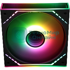 Кулер для корпуса Thermalright TL-M12R-S Reverse (124x120x25mm, 4-pin PWM, ARGB, 34.43CFM, 23.2dBA, 1500RPM, черный)