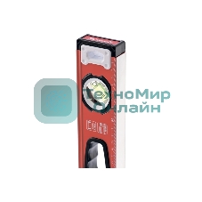 Уровень Matrix алюминиевый, фрезерованный, 3 глазка, рукоятки, 2000 мм