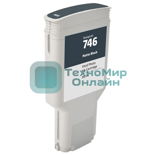 Картридж струйный HP 746 300-ml матовый черный Ink Cartridge