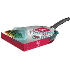 Сковорода-гриль Rondell Escurion RDA-869, 28 см, съемная ручка, без крышки, черный