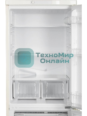 Холодильник Stinol STS 167 E бежевый двухкамерный 193/85л морозилка снизу