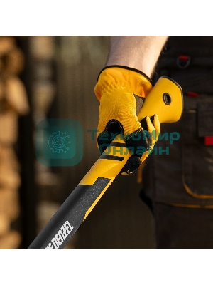 Топор-колун Denzel F12, 2000 гр, двухкомпонентная рукоятка, 710 мм