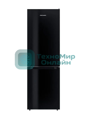 Холодильник PREMIER PRM-270BFLF/DI черный двухкамерный 187/75л морозилка снизу