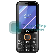 Мобильный телефон BQ 2820 Step XL+ черный/оранжевый