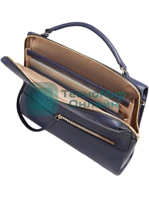 Деловая сумка женская Piquadro Patricia CA4098W140/BLU с отделением для ноутбука 14