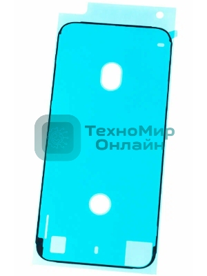 Водозащитная прокладка (проклейка) для iPhone XS, черная